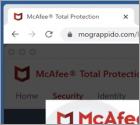 POP-UP Arnaque McAfee - A Virus Has Been Found On Your PC!