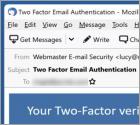 Courriel Arnaque Two-Factor Verification