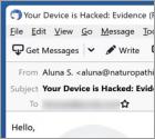 Courriel d'Arnaque We Hacked & Extracted Information From Your Device