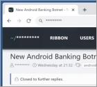 Botnet Bancaire Tremendous (Android)