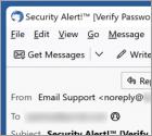 Courriel Arnaque Security Information