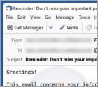 Arnaque This Email Concerns Your Information Security