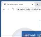 POP-UP Arnaque Firewall Update Required
