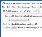 Courriel Arnaque IPS Pending Package Delivery