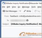 Courriel Arnaque Alibaba