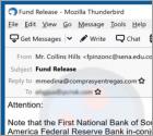 Arnaque par Courriel Fund Release