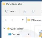 World Wide Web Application indésirable