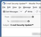 Courriel Arnaque Authentication Request