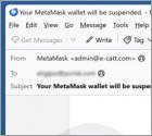 Courriel Arnaque MetaMask Log-In Attempt