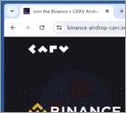 Binance USDC Distribution Arnaque