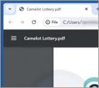 Courriel Arnaque Camelot Lottery Solutions