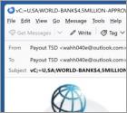 Courriel Arnaque World Bank Group - Overdue Payment