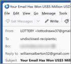 Courriel Arnaque Yahoo Canada Lottery