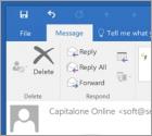 Courriel Arnaque Capital One - Your Password Has Been Changed