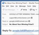 Google Email Lottery International Promotions Arnaque