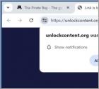 Publicités unlockcontent.org