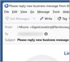 Courriel Arnaque LinkedIn Request To Buy From You