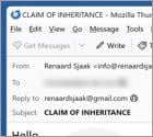 Courriel Arnaque Claim Inheritance Money