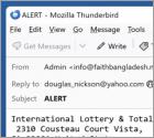 Courriel Arnaque International Lottery & Totalizator Systems