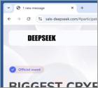 DeepSeek Crypto Giveaway Arnaque
