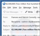 Courriel Arnaque Donation From Frances and Patrick Connolly