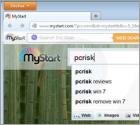 Redirection vers MyStart.com