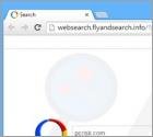 Redirection vers Websearch.flyandsearch.info