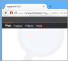Redirection vers Mysearch123.com
