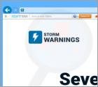 Ads par Storm Warnings