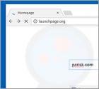Redirection vers Launchpage.org