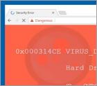 Arnaque Error Virus - Trojan Backdoor Hijack