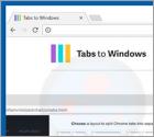 Logiciel de publicité Tabs To Windows