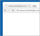 Redirection vers Onclickbright.com POP-UP