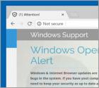 Arnaque Windows Operating System Alert POP-UP