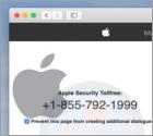 POP-UP Arnaque 'Mac OS Support Alert' (Mac)