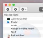 Virus Can't Close Google Chrome (Mac)