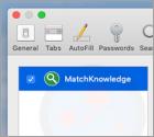 Logiciel publicitaire MatchKnowledge (Mac)
