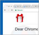 POP-UP Arnaque Dear Chrome User, Congratulations!