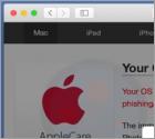POP-UP Arnaque Your Mac OS Might Be Infected (Mac)