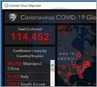 Cheval de Troie Corona-Virus-Map.com