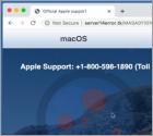 POP-UP Arnaque Warning: Your MacOS Has Expired (Mac)