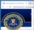 POP-UP Arnaque FBI CRIMINAL INVESTIGATION
