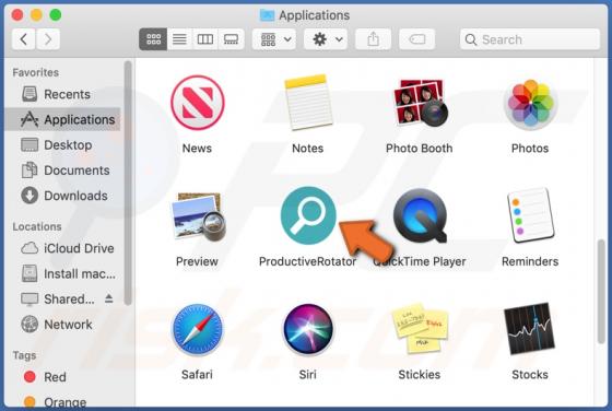 Publiciel ProductiveRotator (Mac)