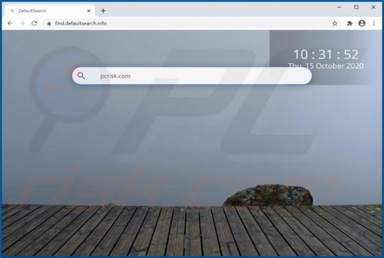 Pirate de navigateur Default Search