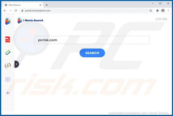 Pirate de Navigateur IMovieSearch