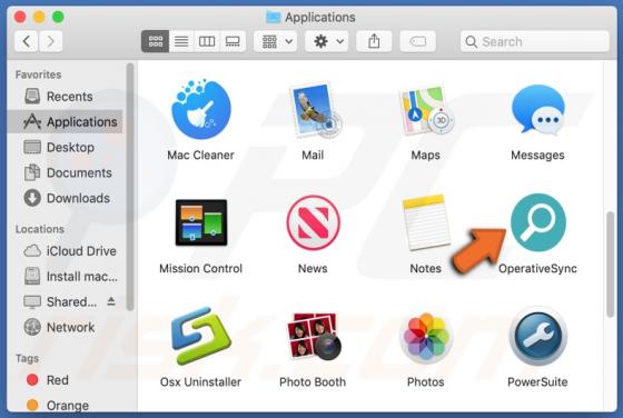 Publiciel OperativeSync (Mac)