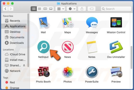 Publiciel NetInput (Mac)