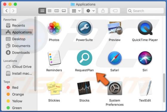 Publiciel RequestPlan (Mac)