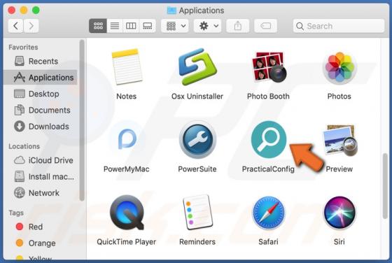 Publiciel PracticalConfig (Mac)