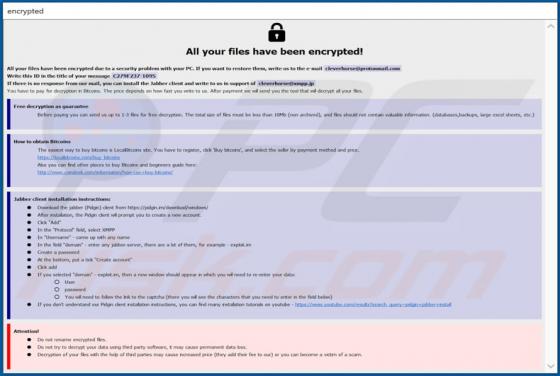 Rançongiciel 1500dollars